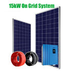Tied AC 220V 15KW On Grid Solar PV System For Home Use